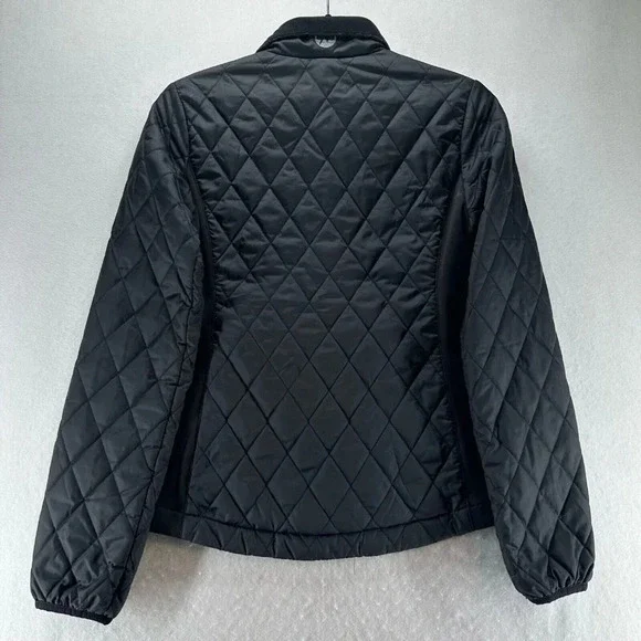 Marmot Jacket Womens Size XS Eclipse Diamond Quilted Full Zip Insulated Black - Picture 3 of 13